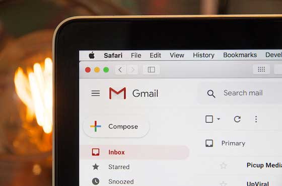 メルマガ Gmail（イメージ）