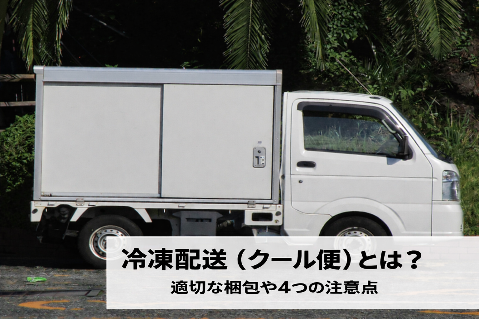 冷凍配送（クール便）とは？適切な送り方や梱包、4つの注意点を徹底